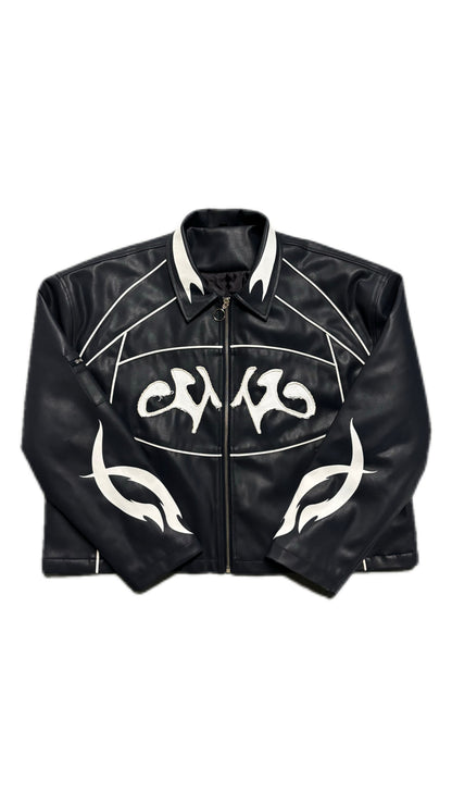 "EWC" NIGHT SHIFT LEATHER JACKET